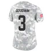 Arctic Camo Women's Marquise Goodwin Cleveland Browns Limited 2024 Salute to Service Jersey