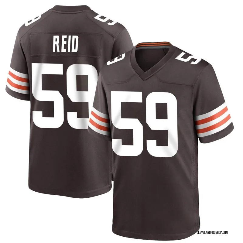 Brown Men's Winston Reid Cleveland Browns Game Team Color Jersey