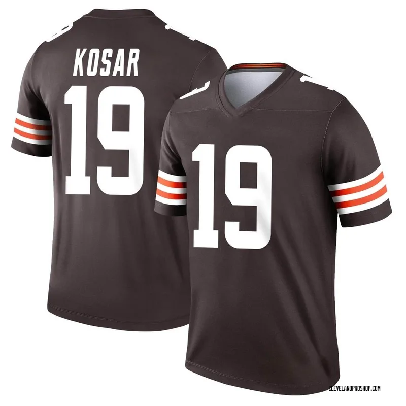Brown Youth Bernie Kosar Cleveland Browns Legend Jersey