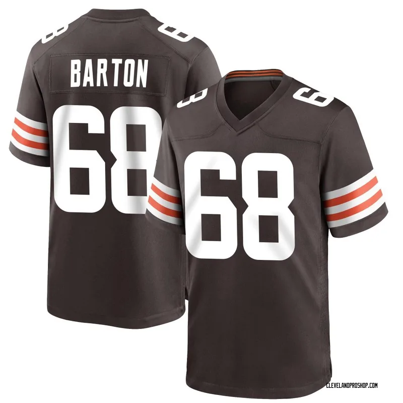 Brown Youth Jackson Barton Cleveland Browns Game Team Color Jersey