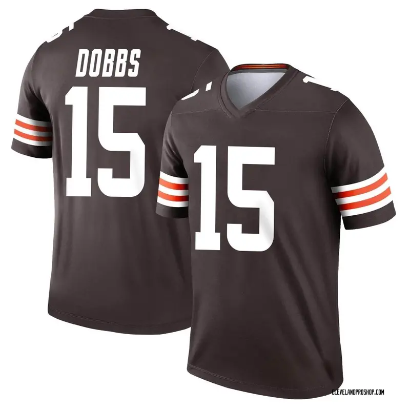Brown Youth Joshua Dobbs Cleveland Browns Legend Jersey