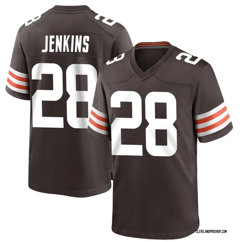 Brown Youth Rayshawn Jenkins Cleveland Browns Game Team Color Jersey