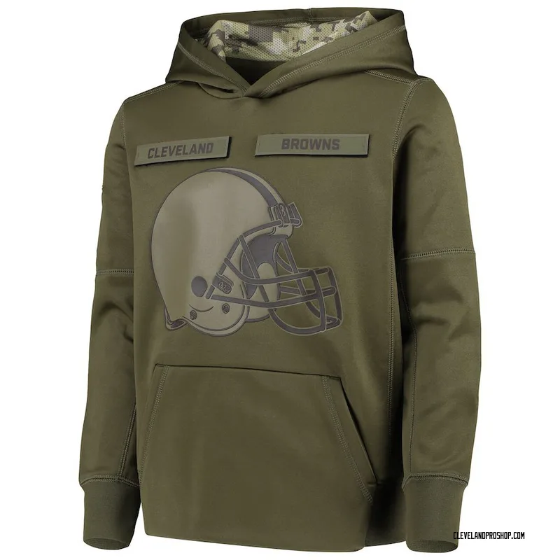 salute to service browns hoodie