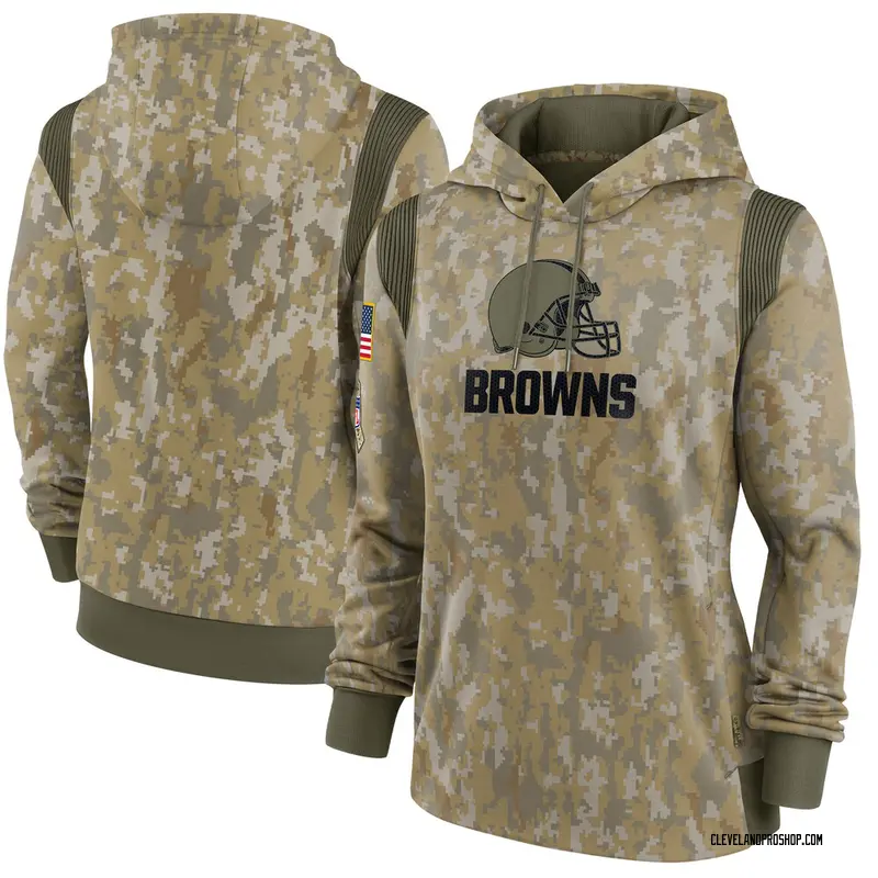 Cleveland Browns Salute to Service Hoodies, Sweatshirts, Uniforms ...