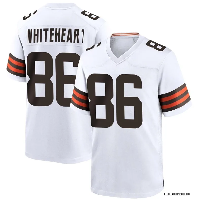 White Men's Blake Whiteheart Cleveland Browns Game Jersey