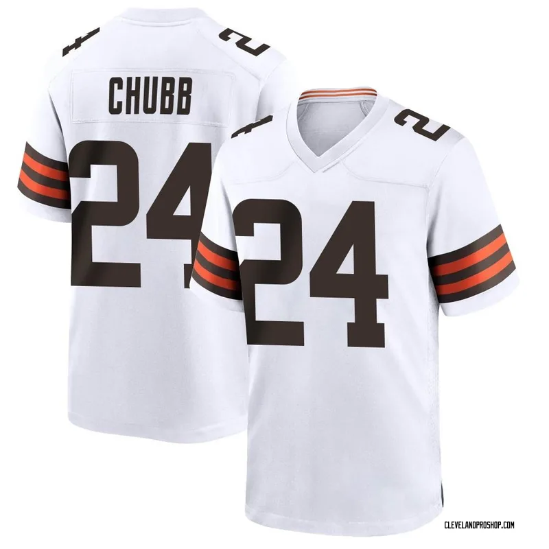 nick chubb browns youth jersey